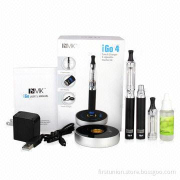 E-cigarettes, Can Use Transparent CE4 or CE6 Atomizer, LED Display Smoked Quantity